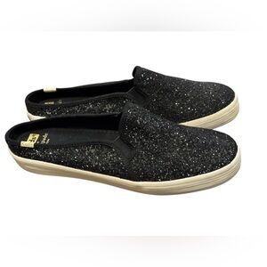 Keds X Kate Spade Shoes Double Deck Glitter Mule 9.5